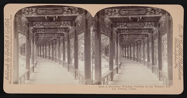 Summer Palace Winding Corridor